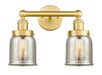 Innovations - 616-2W-SG-G58 - Two Light Bath Vanity - Edison - Satin Gold