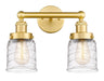 Innovations - 616-2W-SG-G513 - Two Light Bath Vanity - Edison - Satin Gold