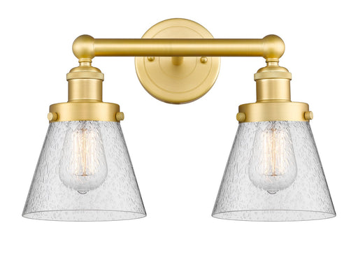 Innovations - 616-2W-SG-G64 - Two Light Bath Vanity - Edison - Satin Gold