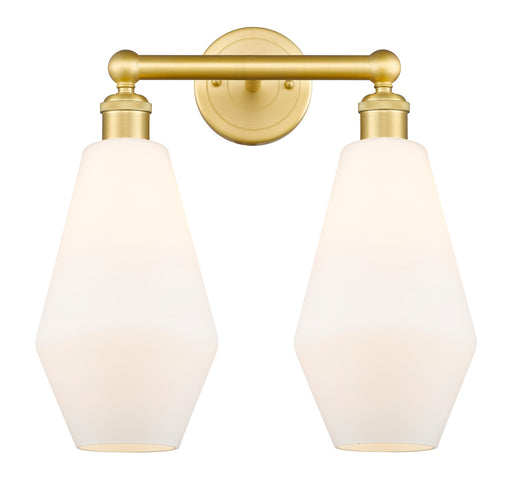 Innovations - 616-2W-SG-G651-7 - Two Light Bath Vanity - Downtown Urban - Satin Gold