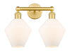 Innovations - 616-2W-SG-G651-8 - Two Light Bath Vanity - Downtown Urban - Satin Gold