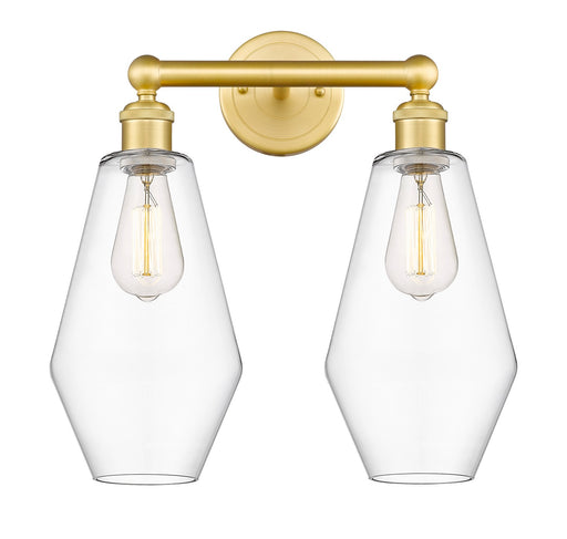 Innovations - 616-2W-SG-G652-7 - Two Light Bath Vanity - Downtown Urban - Satin Gold