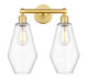 Innovations - 616-2W-SG-G652-7 - Two Light Bath Vanity - Downtown Urban - Satin Gold