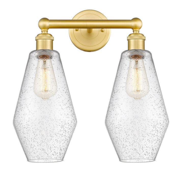 Innovations - 616-2W-SG-G654-7 - Two Light Bath Vanity - Downtown Urban - Satin Gold