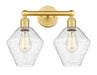 Innovations - 616-2W-SG-G654-8 - Two Light Bath Vanity - Downtown Urban - Satin Gold