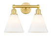 Innovations - 616-2W-SG-GBC-81 - Two Light Bath Vanity - Downtown Urban - Satin Gold