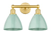 Innovations - 616-2W-SG-MBD-75-SF - Two Light Bath Vanity - Downtown Urban - Satin Gold