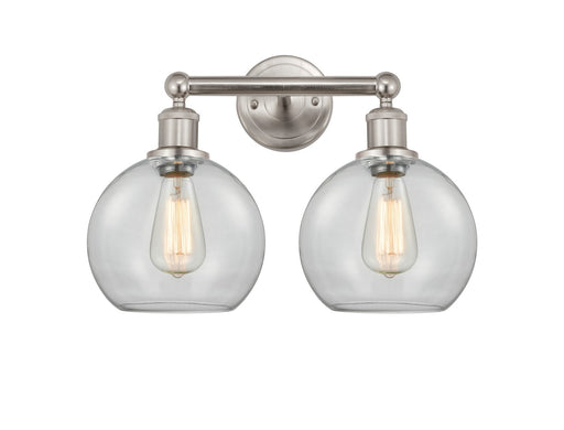Edison Two Light Bath Vanity Satin Nickel