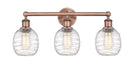 Innovations - 616-3W-AC-G1013 - Three Light Bath Vanity - Edison - Antique Copper