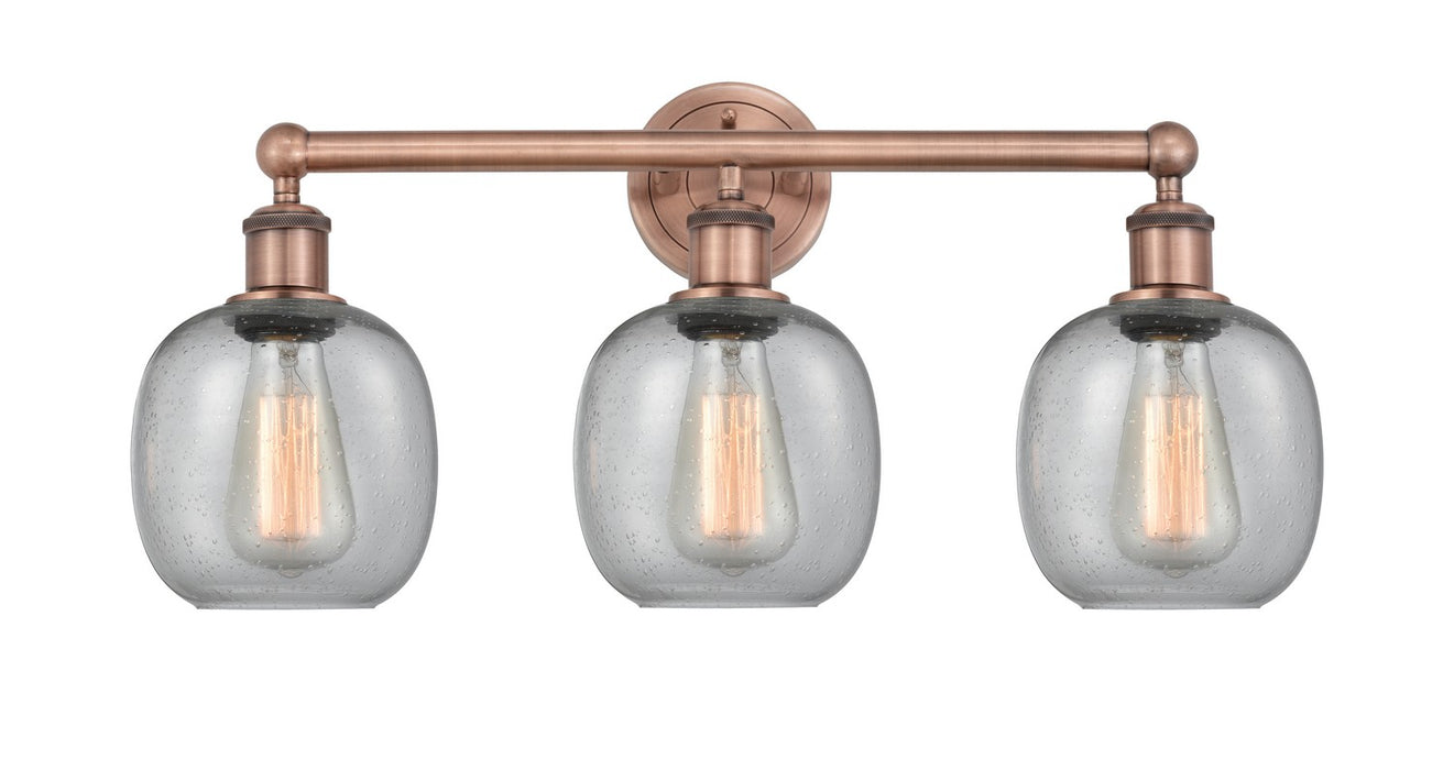 Innovations - 616-3W-AC-G104 - Three Light Bath Vanity - Edison - Antique Copper