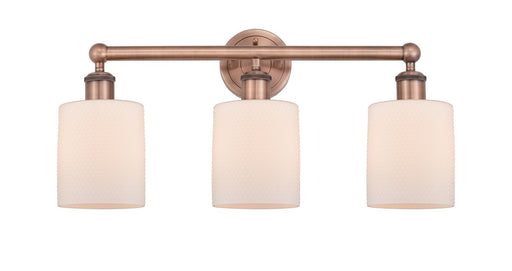 Innovations - 616-3W-AC-G111 - Three Light Bath Vanity - Edison - Antique Copper