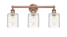 Innovations - 616-3W-AC-G1113 - Three Light Bath Vanity - Edison - Antique Copper