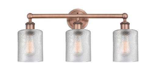 Innovations - 616-3W-AC-G112 - Three Light Bath Vanity - Edison - Antique Copper