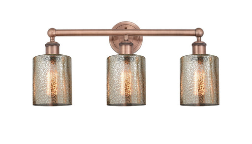 Innovations - 616-3W-AC-G116 - Three Light Bath Vanity - Edison - Antique Copper