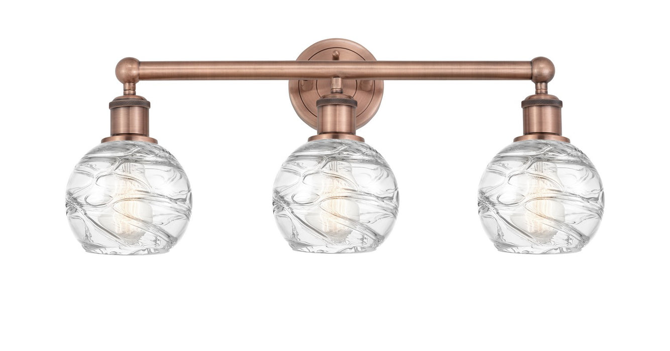 Innovations - 616-3W-AC-G1213-6 - Three Light Bath Vanity - Edison - Antique Copper