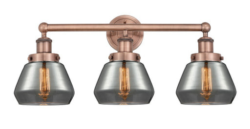 Innovations - 616-3W-AC-G173 - Three Light Bath Vanity - Edison - Antique Copper