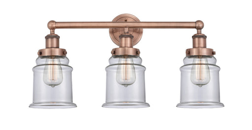 Innovations - 616-3W-AC-G182 - Three Light Bath Vanity - Edison - Antique Copper