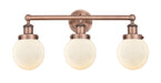 Innovations - 616-3W-AC-G201-6 - Three Light Bath Vanity - Edison - Antique Copper