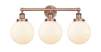 Innovations - 616-3W-AC-G201-8 - Three Light Bath Vanity - Edison - Antique Copper