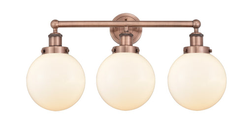 Innovations - 616-3W-AC-G201-8 - Three Light Bath Vanity - Edison - Antique Copper