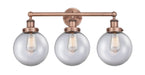 Innovations - 616-3W-AC-G202-8 - Three Light Bath Vanity - Edison - Antique Copper