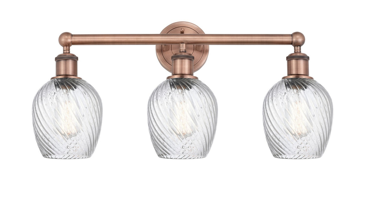 Innovations - 616-3W-AC-G292 - Three Light Bath Vanity - Edison - Antique Copper