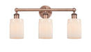 Innovations - 616-3W-AC-G341 - Three Light Bath Vanity - Edison - Antique Copper