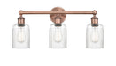 Innovations - 616-3W-AC-G342 - Three Light Bath Vanity - Edison - Antique Copper