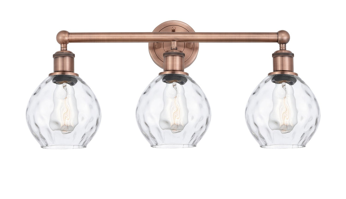 Innovations - 616-3W-AC-G362 - Three Light Bath Vanity - Edison - Antique Copper