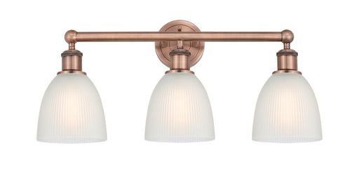 Innovations - 616-3W-AC-G381 - Three Light Bath Vanity - Edison - Antique Copper