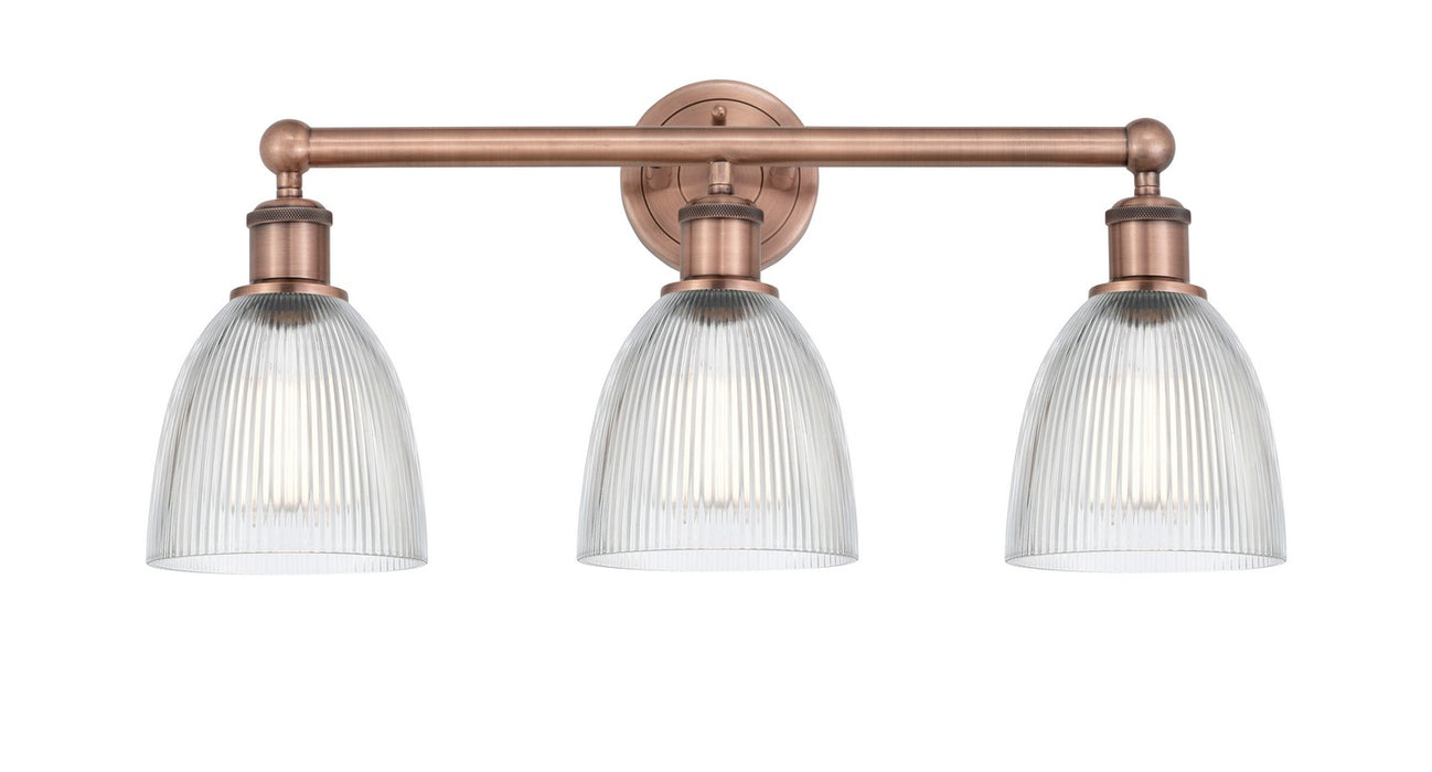 Innovations - 616-3W-AC-G382 - Three Light Bath Vanity - Edison - Antique Copper