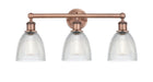 Innovations - 616-3W-AC-G382 - Three Light Bath Vanity - Edison - Antique Copper