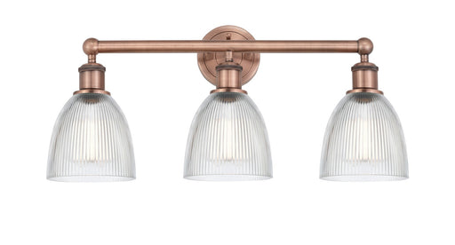 Innovations - 616-3W-AC-G382 - Three Light Bath Vanity - Edison - Antique Copper