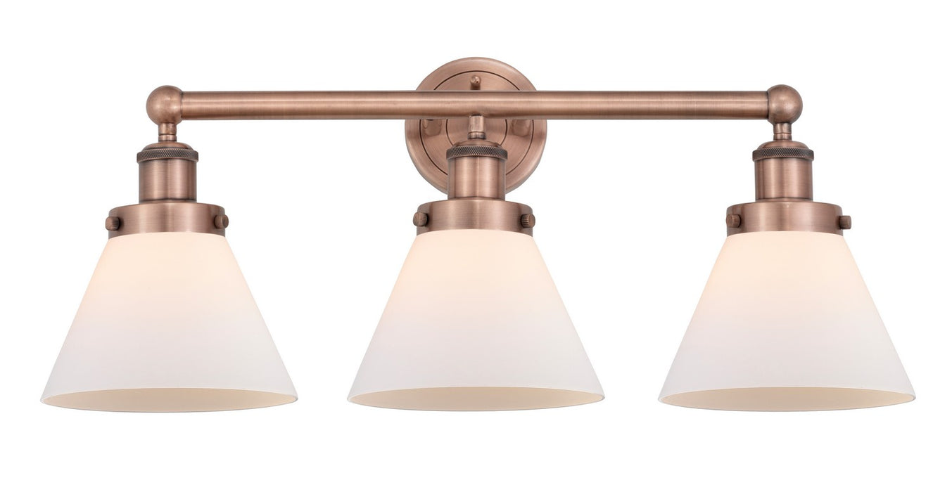 Innovations - 616-3W-AC-G41 - Three Light Bath Vanity - Edison - Antique Copper