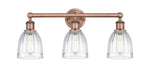 Innovations - 616-3W-AC-G442 - Three Light Bath Vanity - Edison - Antique Copper