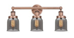 Innovations - 616-3W-AC-G53 - Three Light Bath Vanity - Edison - Antique Copper