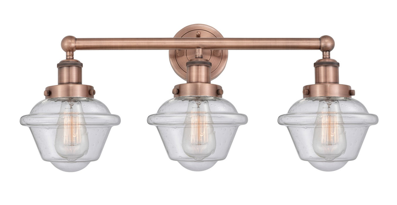 Innovations - 616-3W-AC-G534 - Three Light Bath Vanity - Edison - Antique Copper