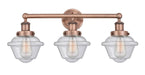 Innovations - 616-3W-AC-G534 - Three Light Bath Vanity - Edison - Antique Copper