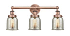 Innovations - 616-3W-AC-G58 - Three Light Bath Vanity - Edison - Antique Copper