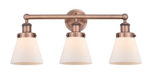 Innovations - 616-3W-AC-G61 - Three Light Bath Vanity - Edison - Antique Copper