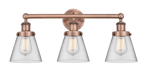 Innovations - 616-3W-AC-G62 - Three Light Bath Vanity - Edison - Antique Copper