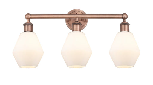 Innovations - 616-3W-AC-G651-6 - Three Light Bath Vanity - Edison - Antique Copper