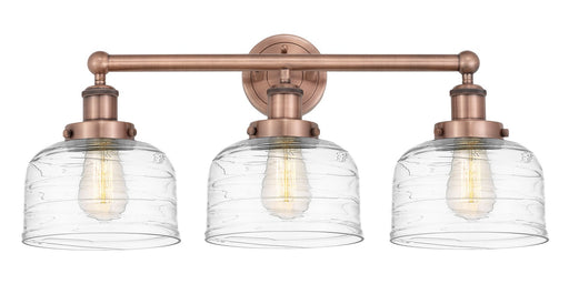 Innovations - 616-3W-AC-G713 - Three Light Bath Vanity - Edison - Antique Copper