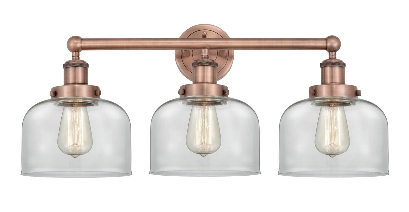 Innovations - 616-3W-AC-G72 - Three Light Bath Vanity - Edison - Antique Copper