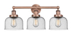 Innovations - 616-3W-AC-G74 - Three Light Bath Vanity - Edison - Antique Copper