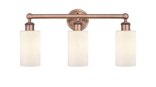 Innovations - 616-3W-AC-G801 - Three Light Bath Vanity - Edison - Antique Copper