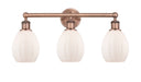 Innovations - 616-3W-AC-G81 - Three Light Bath Vanity - Edison - Antique Copper