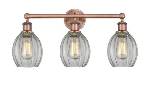 Innovations - 616-3W-AC-G82 - Three Light Bath Vanity - Edison - Antique Copper