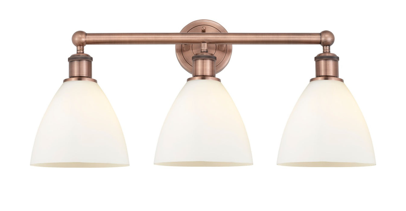 Innovations - 616-3W-AC-GBD-751 - Three Light Bath Vanity - Edison - Antique Copper