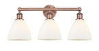 Innovations - 616-3W-AC-GBD-751 - Three Light Bath Vanity - Edison - Antique Copper